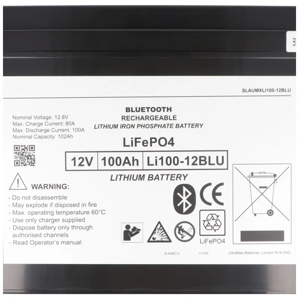 XCell 12V LiFePO4 Akku 100Ah Pro Ultimate inkl Bluetooth Blei Akku AGM Ersatz