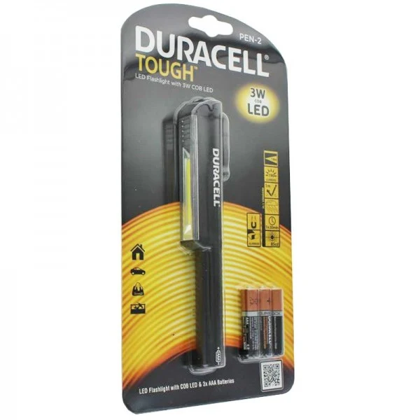 Duracell Touch PEN-2 LED Leuchtstift ultrahell mit bis zu 190 Lumen