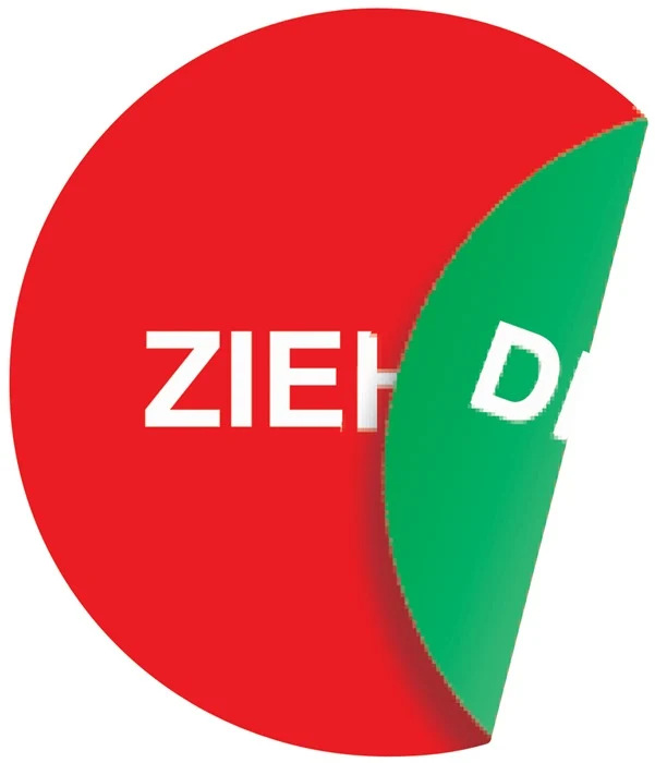 Türaufkleber ( 3000277039 ) Ø 50 mmLxB Folie selbstklebend 10 Stück