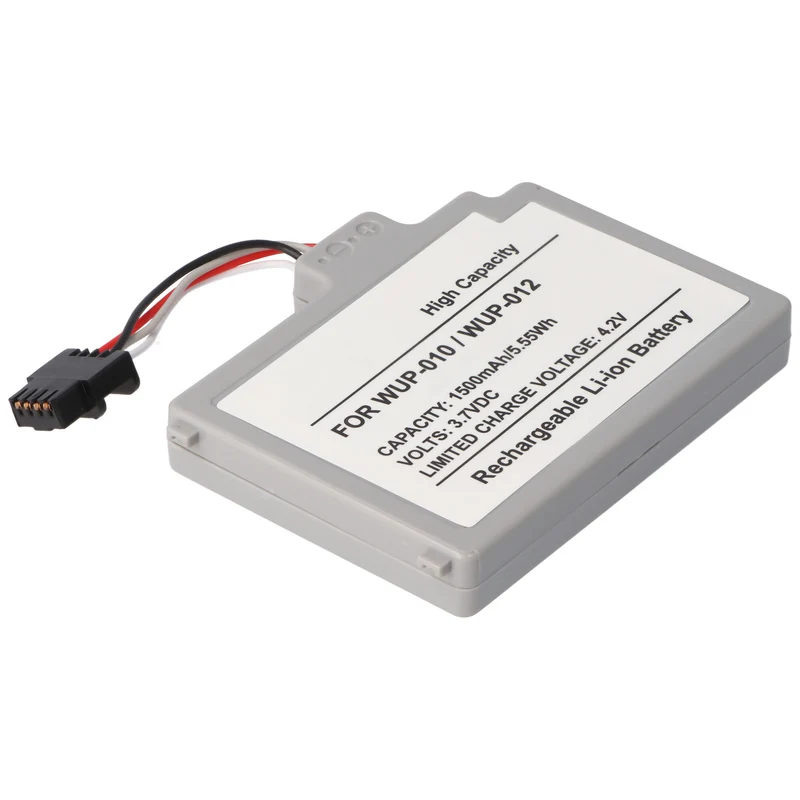 AccuCell Akku Wii U GamePad Akku WUP-012 WUP-010 Wii U 3,7V 1500mAh