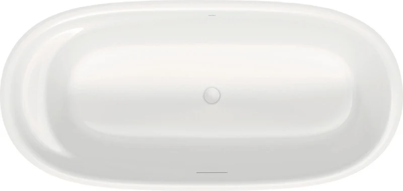 DURAVIT Cape Cod Freistehbadewanne 1855x885 mm Mineralguss Weiß Matt mit Fußgestell