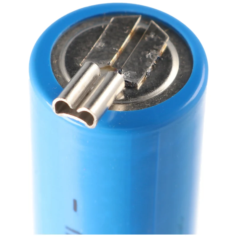 AccuCell 3,2V Solar Akku Lithium IFR 14500 AA 2,8mm Buchsen 600mAh LiFePo4 Akku Flat Top ungeschützt
