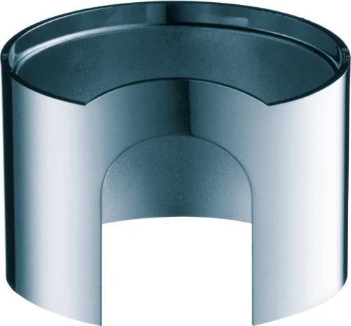 Hansgrohe Flowstar Ventilblende edelmatt – Hochwertige Abdeckung für Siphon