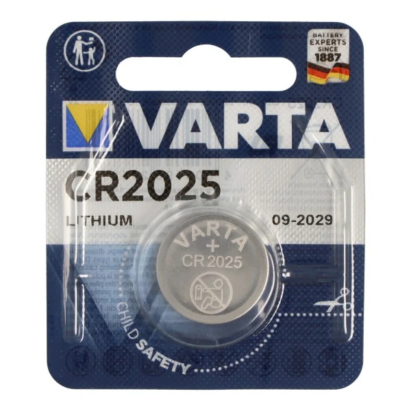 Varta CR2025 3V 170mAh Lithium Batterie