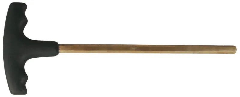 KS TOOLS BRONZEplus Innensechskant-Winkelstiftschlüssel mit T-Griff 8 mm lang ( 963.1584 )