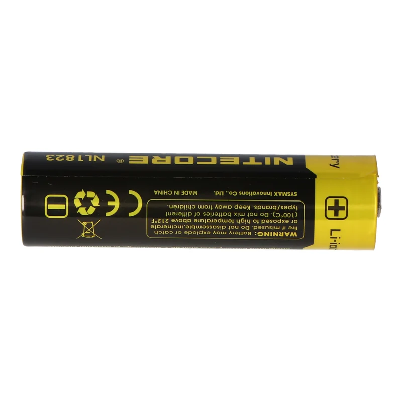 Nitecore 3,7V 2300mAh Li-Ion Akku Typ 18650 NL1823