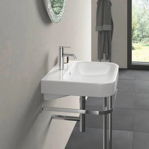 DURAVIT Metallkonsole Happy D.2 höhenverstellbar Chrom für Waschtisch 231860