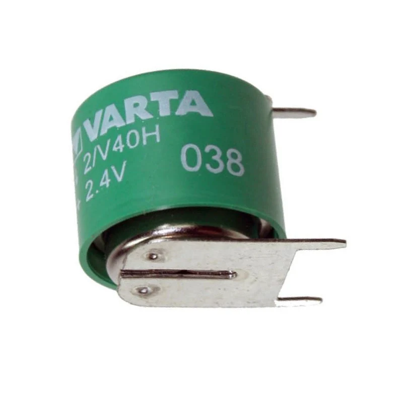Varta 2/V40H NiMH Akku aufladbare NiMH Knopfzelle 3er Print Kontakten