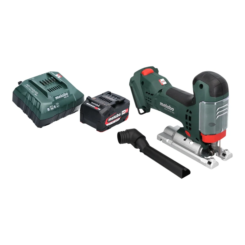 Metabo STA 18 LTX 100 Akku Stichsäge 18 V 100 mm Brushless + 1x Akku 4,0 Ah + Ladegerät