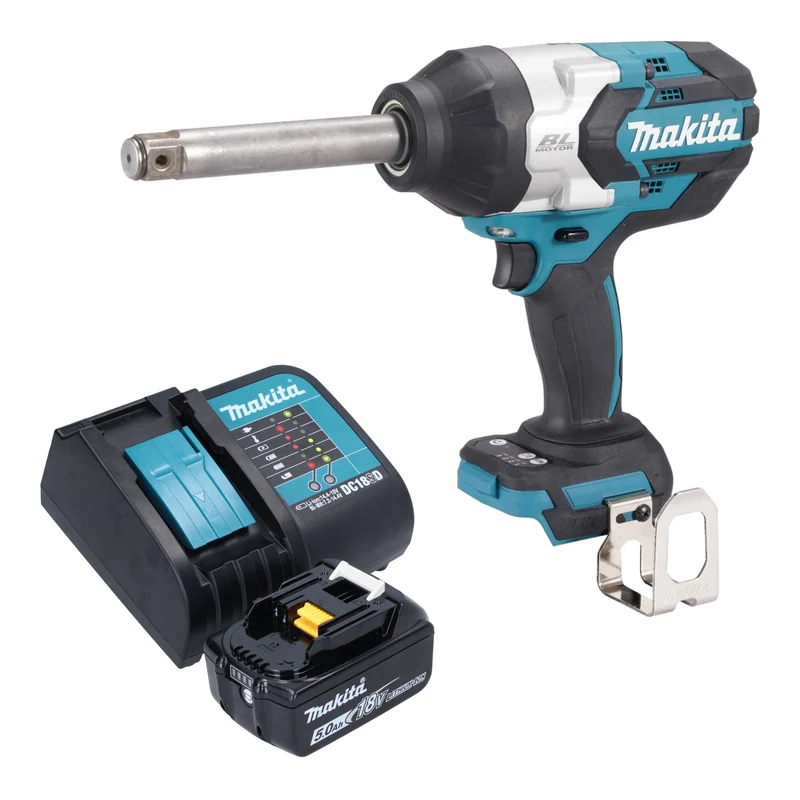 Makita DTW 1005 ST1 Akku Schlagschrauber 18 V 1360 Nm 3/4" Brushless + 1x Akku 5,0 Ah + Ladegerät