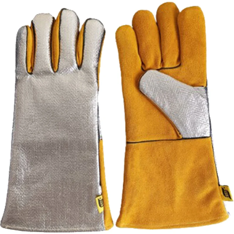 Schweißerhandschuh Heavy Duty Aluminisiert