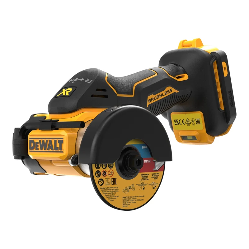 DeWalt DCS 438 D1 Akku Multimaterialschneider 18 V 76 mm Brushless + 1x Akku 2,0 Ah + Ladegerät