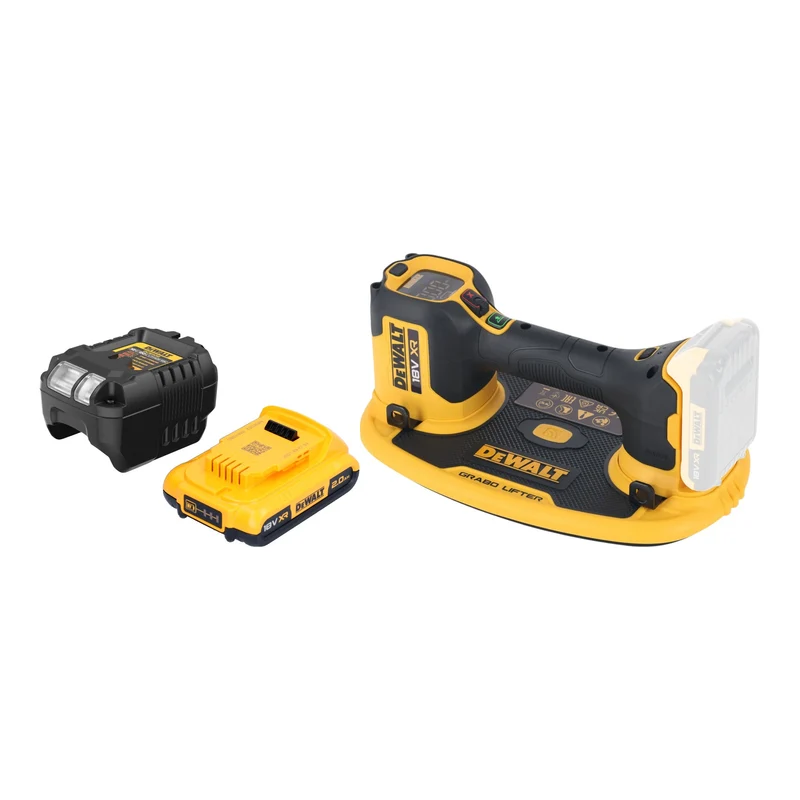 DeWalt DCE 590 D1 Akku Vakuum Heber 18 V 120 kg + 1x Akku 2,0 Ah + Ladegerät