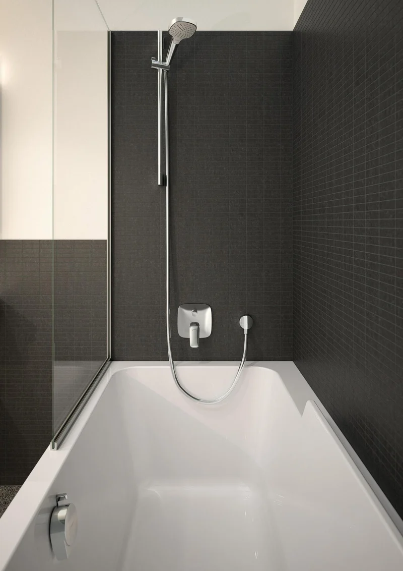 Hansgrohe FixFit E Schlauchanschluss mit Rückflussverhinderer – Chrom, G 1/2