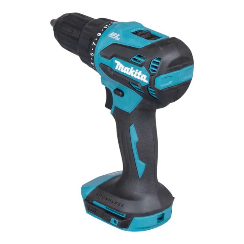Makita DHP 490 RG1 Akku Schlagbohrschrauber 18 V 65 Nm Brushless + 1x Akku 6,0 Ah + Ladegerät
