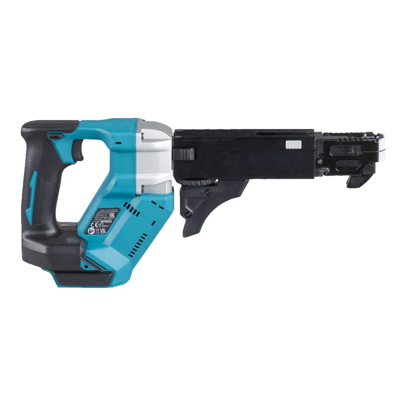 Makita DFR 552 SF Akku Magazinschrauber 18 V 25 - 55 mm Brushless + 2x Akku 3,0 Ah + Ladegerät