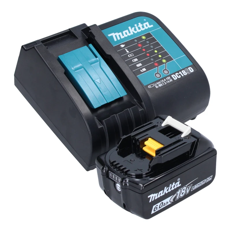 Makita DTW 1005 SG1J Akku Schlagschrauber 18 V 1360 Nm 3/4" Brushless + 1x Akku 6,0 Ah + Ladegerät + Makpac