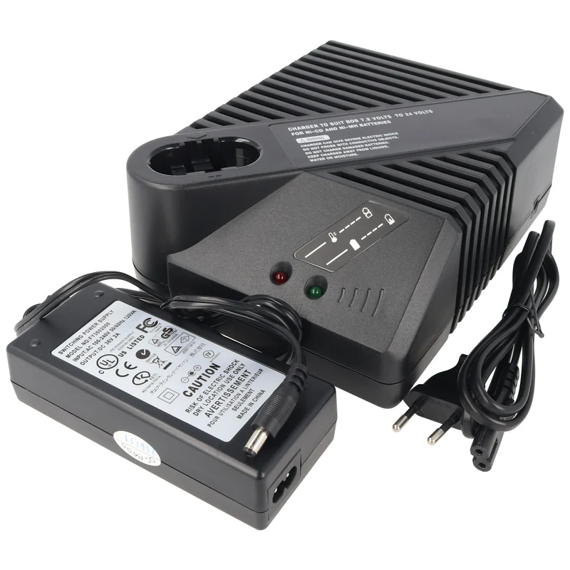 AccuCell Universal Ladegerät für Bosch Akkus 7,2-24V