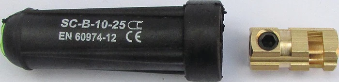 Schweißkabelkupplung ( 1206760079 ) Massebuchse KB 25 5 Stück