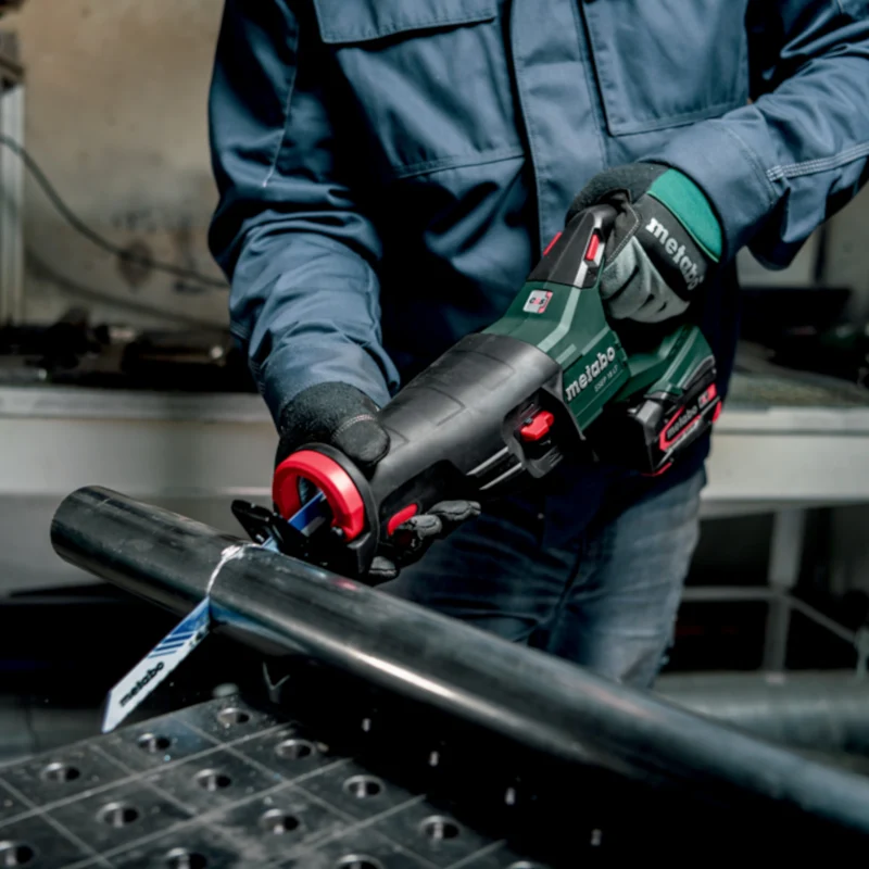 Metabo SSEP 18 LT Akku Säbelsäge 18 V 32 mm + 1x LiHD Akku 8,0 Ah - ohne Ladegerät