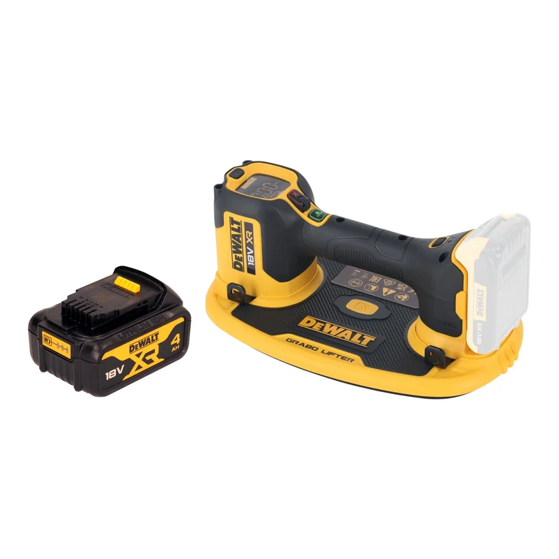 DeWalt DCE 590 N Akku Vakuum Heber 18 V 120 kg + 1x Akku 4,0 Ah - ohne Ladegerät