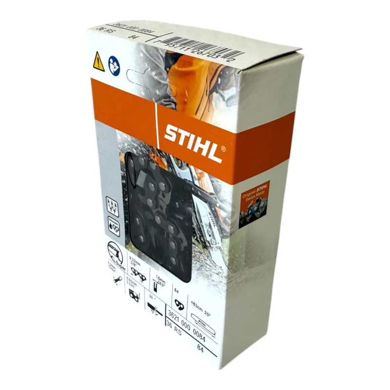 Stihl 5x 3/8" Rapid Super (RS) Sägekette 63 cm 3/8" 1,6 mm 5 Stück ( 5x 36210000084 )