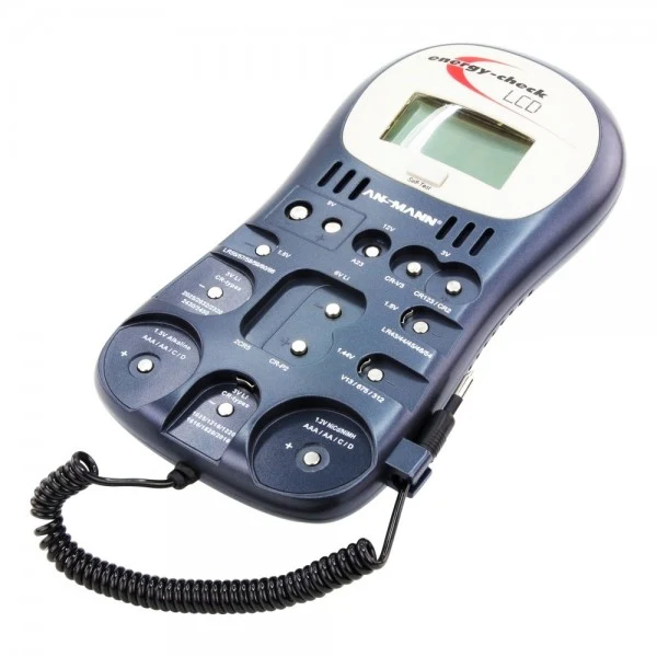 Universal Energy Check Batterie-, Akkutester mit LCD Anzeige