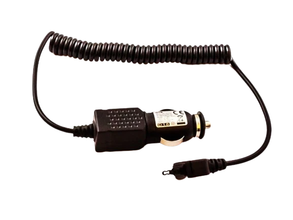 AccuCell Kfz-Ladegerät, Autoladegerät für Sony Ericsson D750i, K750i mit Fast Port Connection, 500mA