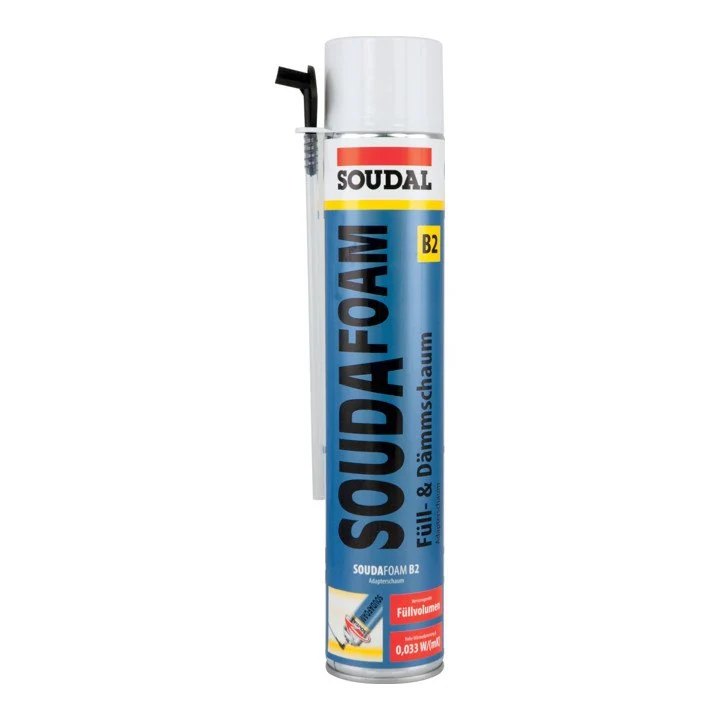 12x SOUDAL 1K-Montageschaum SOUDAFOAM 500 ml 12 Stück ( 4000353900 )