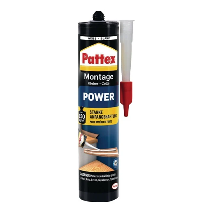 PATTEX Montagekleber POWER weiß 12 Stück ( 4000353475 )