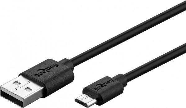 Goobay USB Datenkabel von USB auf Micro USB 2,0m