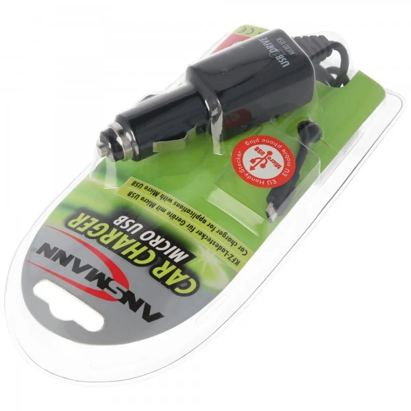 Ansmann Carcharger Micro USB KFZ-Ladegerät
