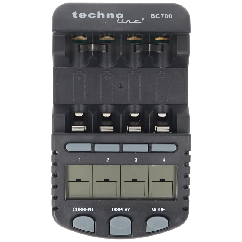 Technoline Schnellladegerät BC-700 ALPHA700 inkl. Akkus mit 2100mAh