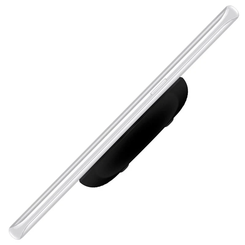 AccuCell Induktionsladegerät für Qi-kompatible Handy, Smartphone und Endgeräte, Ladestrom 1A