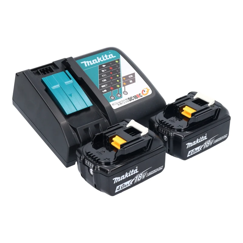 Makita DHR 202 RMJW Akku Bohrhammer 18 V 20 mm 2,0 J weiß + 2x Akku 4,0 Ah + Ladegerät + Makpac