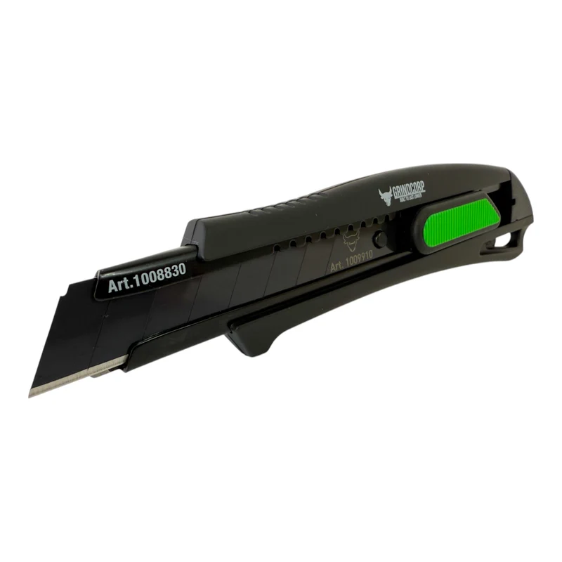 Grindcorp Cuttermesser 18 mm Autolock universal ( 1008830 ) + 10 tlg. Abbrechklinge