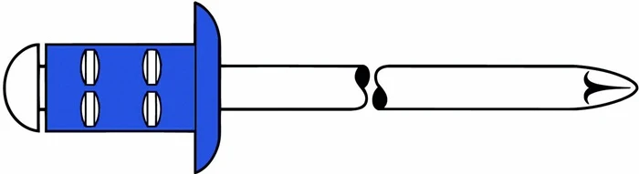 GESIPA Blindniet PolyGrip® Nietschaft d x l 4 x 13 mm ( 4000813608 )