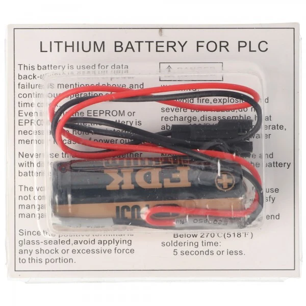 AccuCell CR8LHC Lithium Batterie passend für Fuji CR8-LHC, FDK CR8.L, CR8.LHC, THP3053