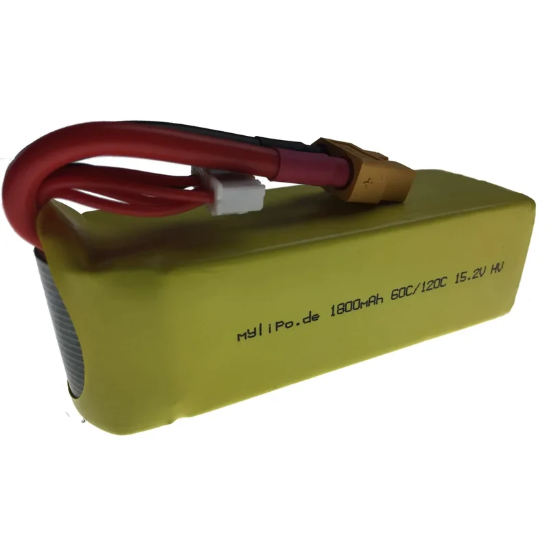Mylipo 1800mAh 15,2V 4S HV 60C FPV Parcour XT60