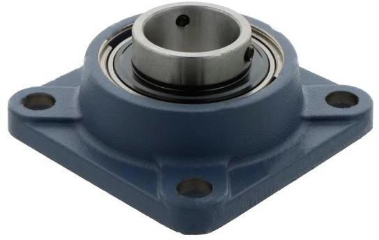 SKF Flanschlager-Gehäuseeinheit FY55 TF/VA228 55 mm viereckig für Hochtemperatur-Anwendungen
