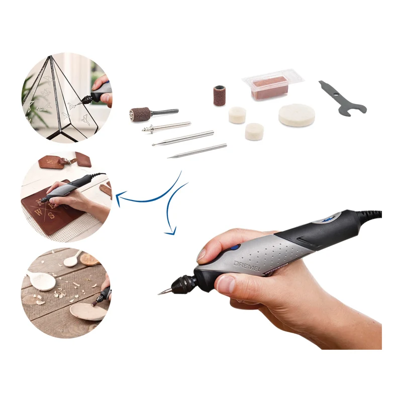 Dremel Stylo+ 2050-15 Multifunktionswerkzeug 9 Watt ( F0132050JM ) + 15 tlg. Zubehörset