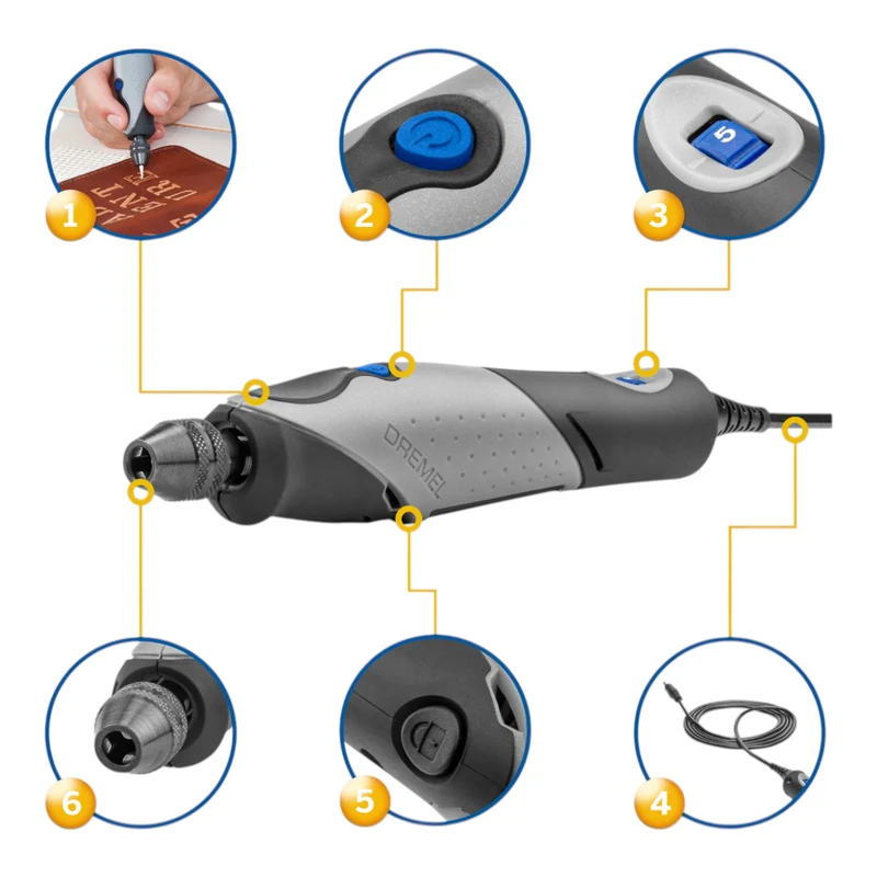 Dremel Stylo+ 2050-15 Multifunktionswerkzeug 9 Watt ( F0132050JM ) + 15 tlg. Zubehörset
