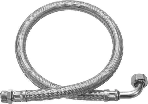DURAVIT Anschlussschlauch für Wanneneinlauf 3/4 Zoll AG x 3/4 Zoll Überwurfmutter, 900 mm
