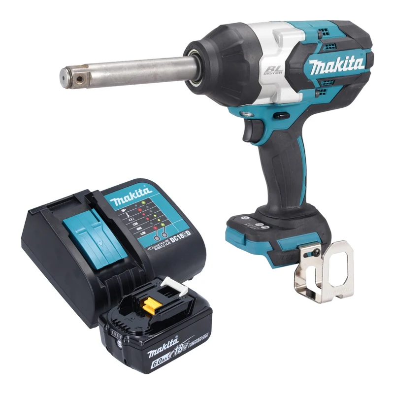 Makita DTW 1005 SG1 Akku Schlagschrauber 18 V 1360 Nm 3/4" Brushless + 1x Akku 6,0 Ah + Ladegerät
