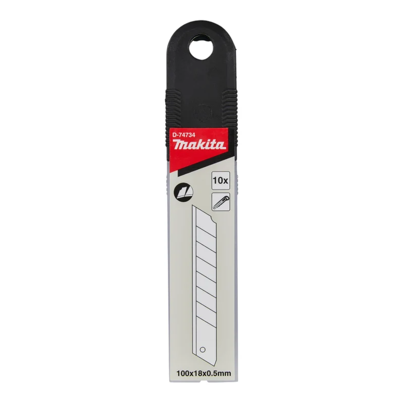Makita Abbrechklingen 10 Stk. Ersatzklingen für Abbrechklingenmesser ( D-74734 )