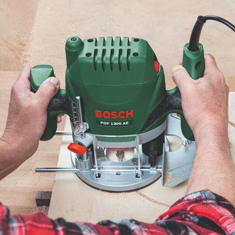 Bosch POF 1200 AE Oberfräse 1200 Watt 55 mm Hub ( 060326A100 )