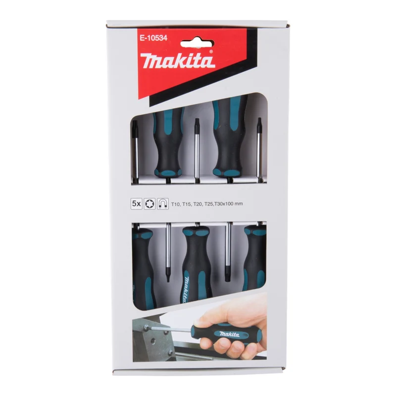 Makita Schraubendreher Set 5 teilig T10 / T15 / T20 / T25 / T30 ( E-10534 )