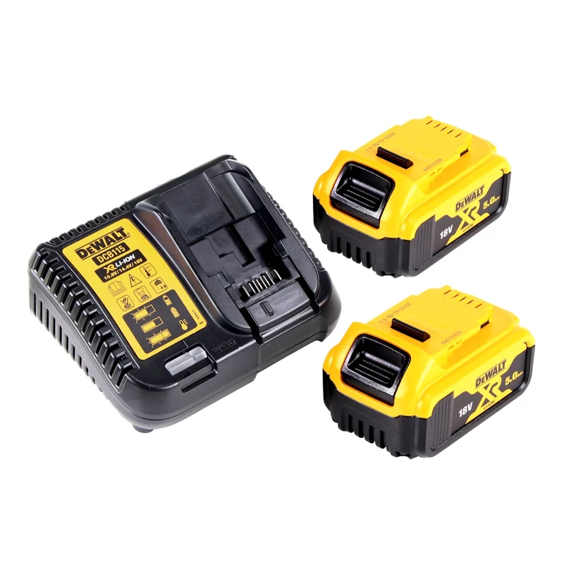 DeWalt DCF 887 P2T Akku Schlagschrauber 18 V 205 Nm 1/4" Brushless + 2x Akku 5,0 Ah + Ladegerät + TSTAK