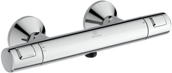 Ideal Standard Ceraflex Armaturenpaket Chrom – Waschtischarmatur, Brausethermostat & Brausekombination