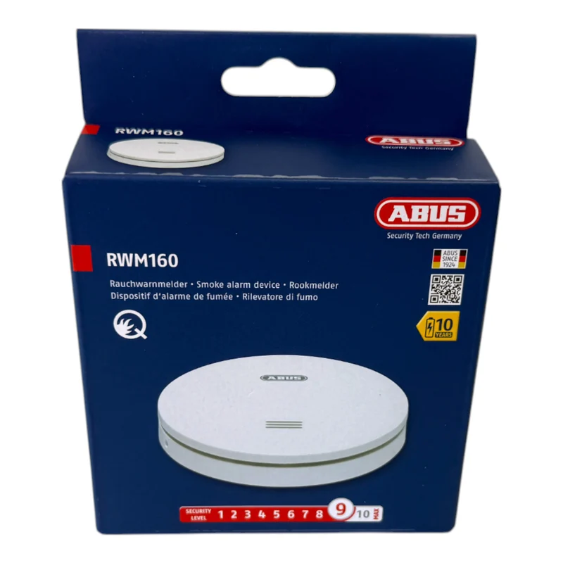 ABUS RWM 160 Rauchmelder 2,3 cm Höhe Gefahrenmelder weiß
